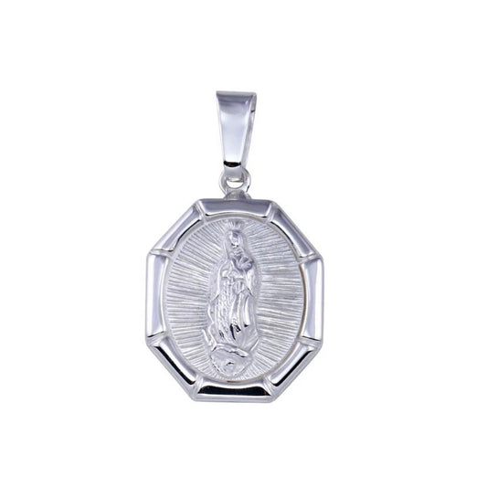 "Virgen de Guadalupe Octagon" Pendant