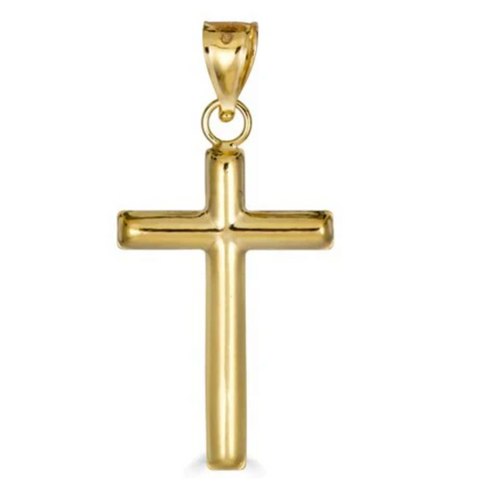 "Crucifix Pendant" 14K Yellow Gold " Dije de Crucijifo"de Oro 14K